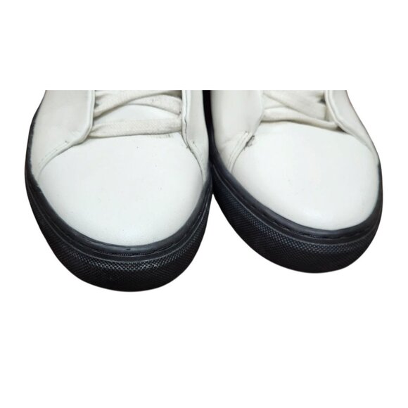 Diverge Mens Cust Leather White Gray Black V17 White Leather w/ Grey minimal low - Picture 6 of 12